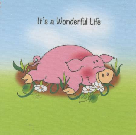 Art Panel Pig Life