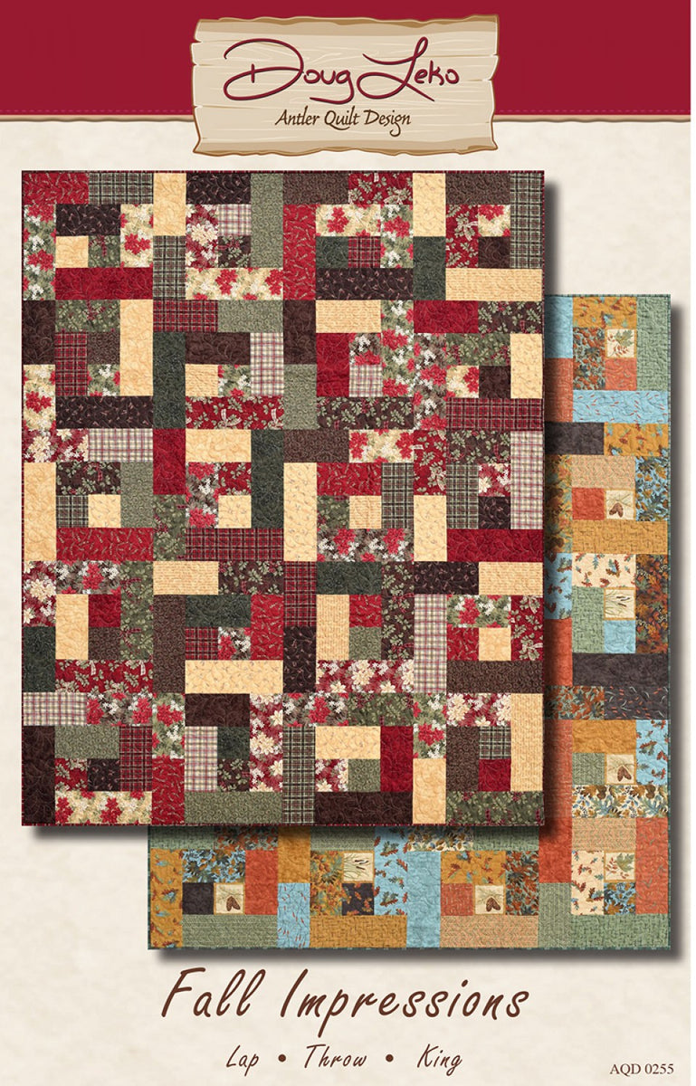 Connections Quilt Pattern by Antler Quilt Designs Lap, Throw or King S –  Affinity For Quilts, Inc.