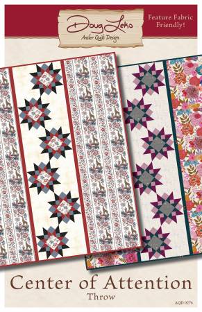 Center of Attention Quilt Pattern by Antler Quilt Design