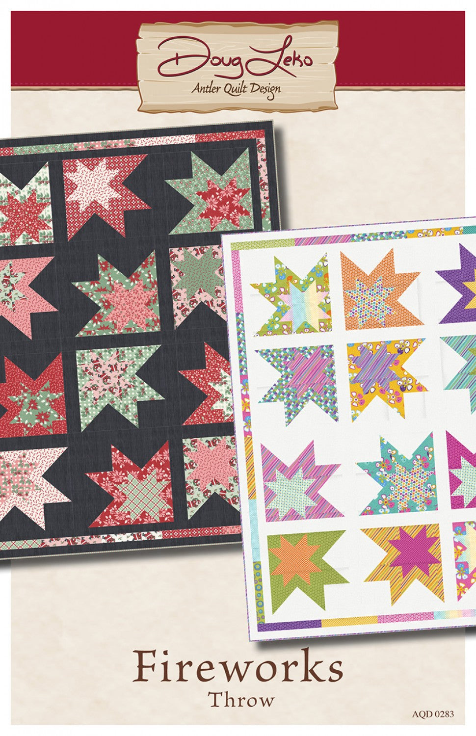 Fireworks Quilt Pattern by Antler Quilt Design