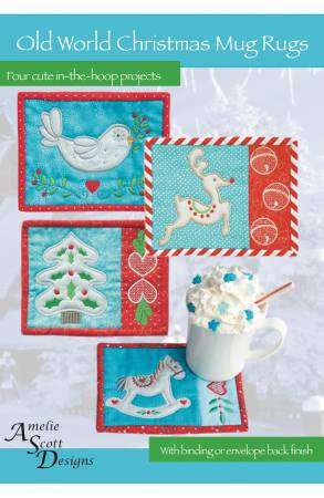 Old World Christmas Mug Rugs