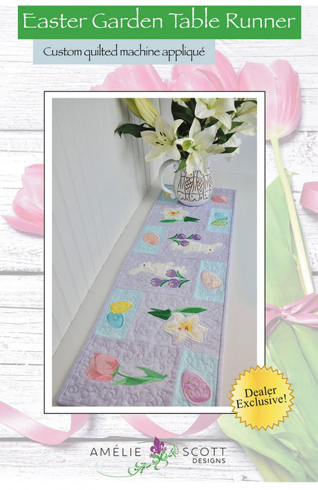 Easter Garden Table Runner