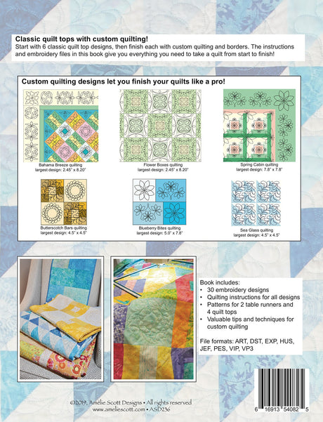 Custom Quilting On Your Embroidery Machine