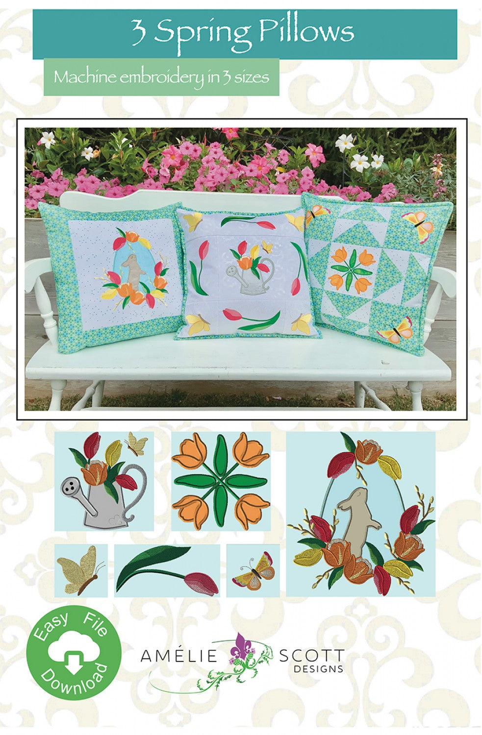3 Spring Pillows
