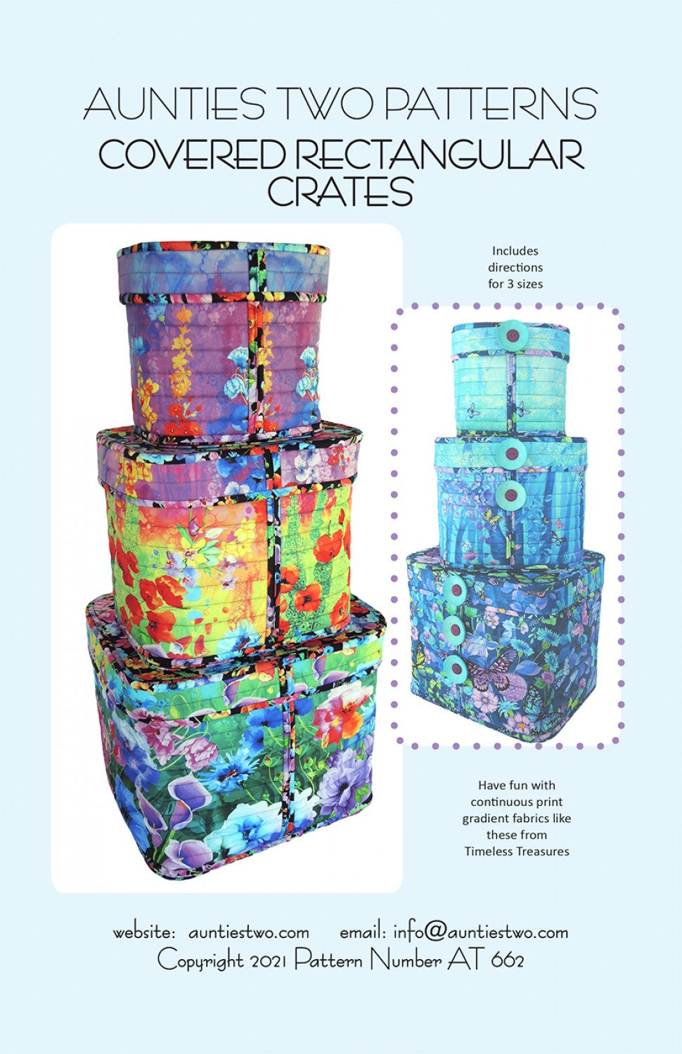 Covered Rectangular Crates