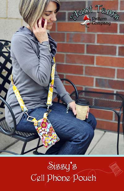 Sissy's Cell Phone Pouch Pattern by Aunt Tam's Patterns