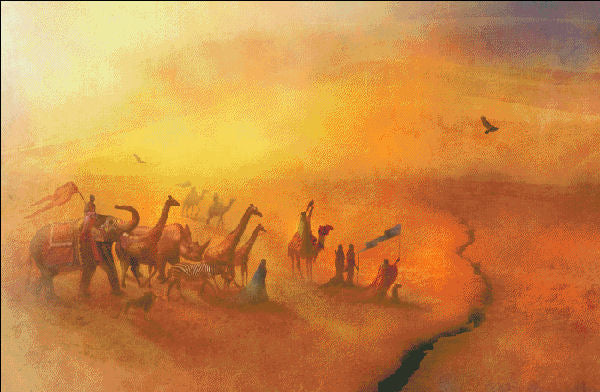 A Tribe Of Hope Cross Stitch by Aimee Stewart