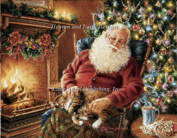 A Long Winters Nap Cross Stitch By Dona Gelsinger
