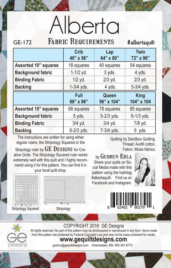 Alberta Quilt Pattern