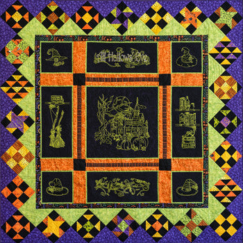 All Hallows Eve Machine Embroidery