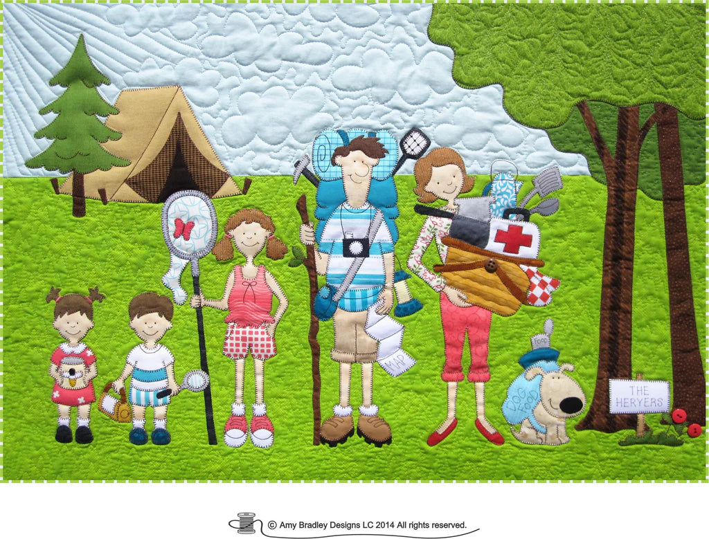 Campers Downloadable Pattern by Amy Bradley Designs