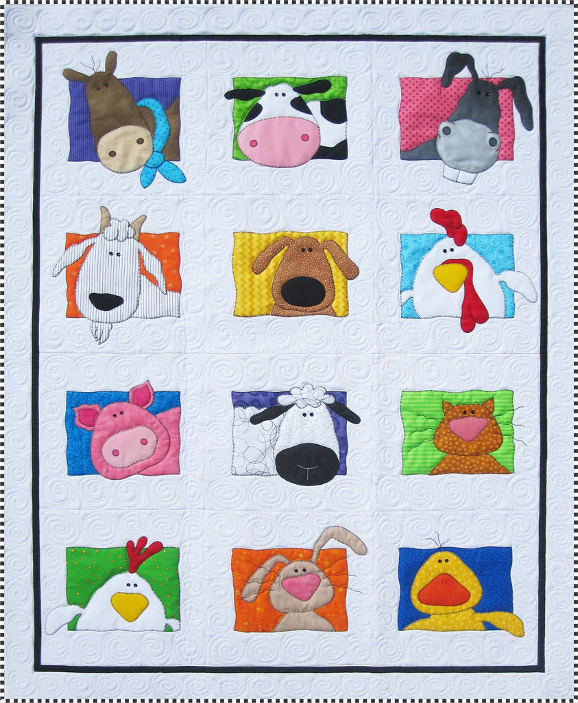 Animal Whimsy Downloadable Pattern by Amy Bradley Designs