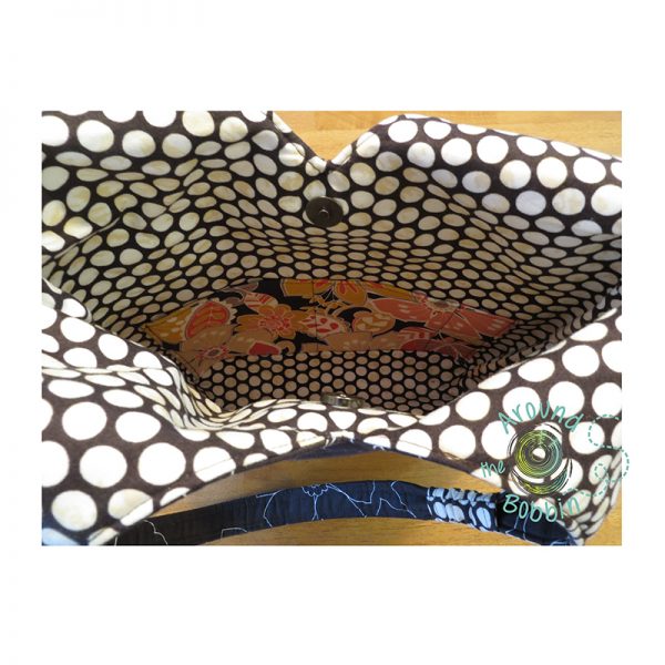Annalise Bag Pattern by Around the Bobbin