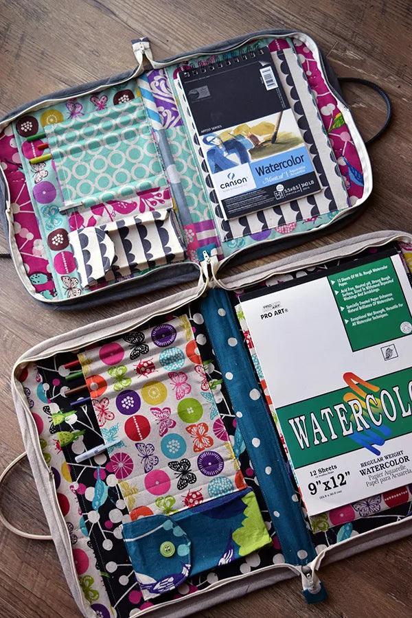 Artist Portfolio Pattern by The Cloth Parcel