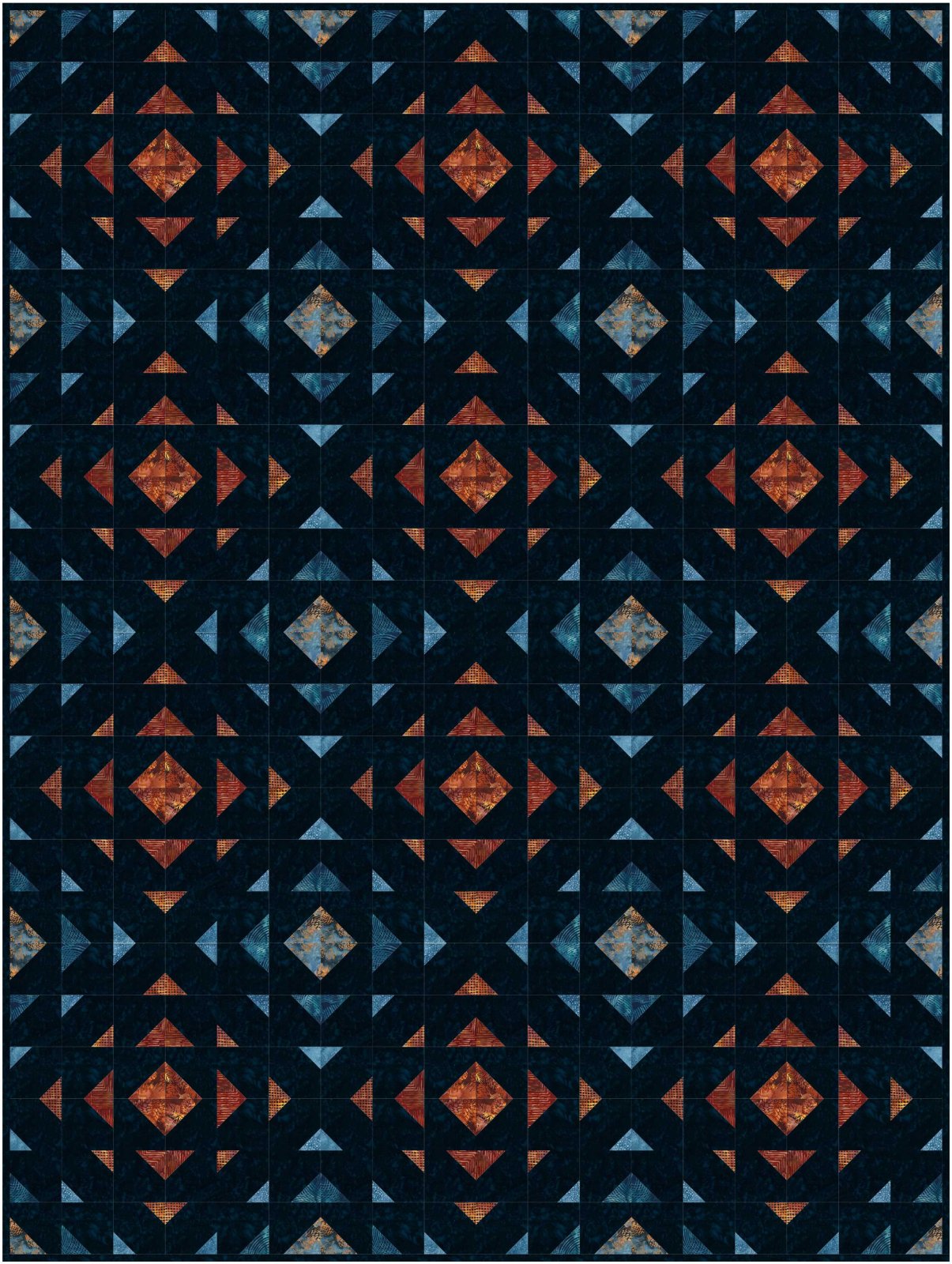 Autumn Nightfall Downloadable Pattern by Needle In A Hayes Stack