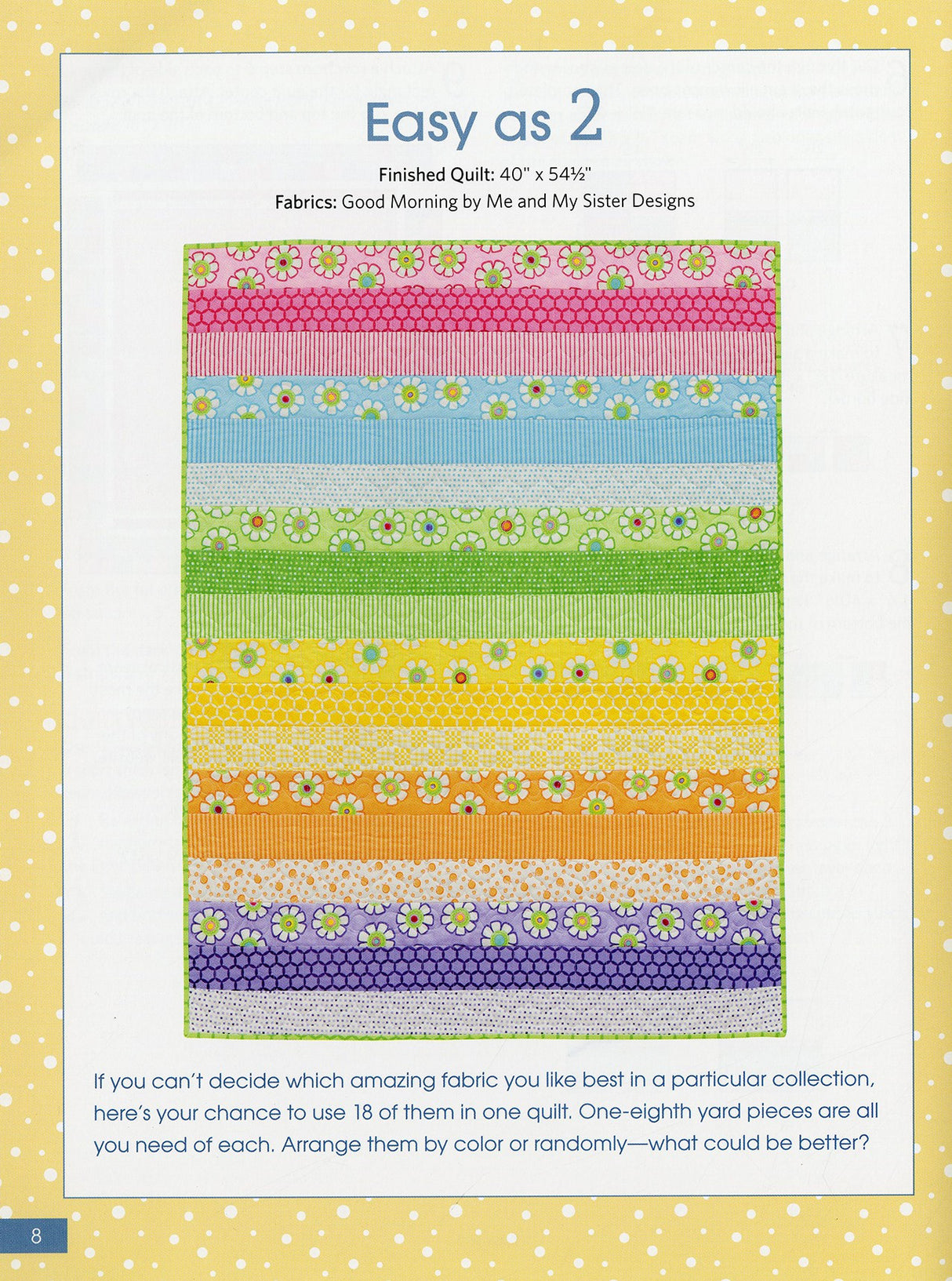 Simple Quilts From Me & My Sister Designs