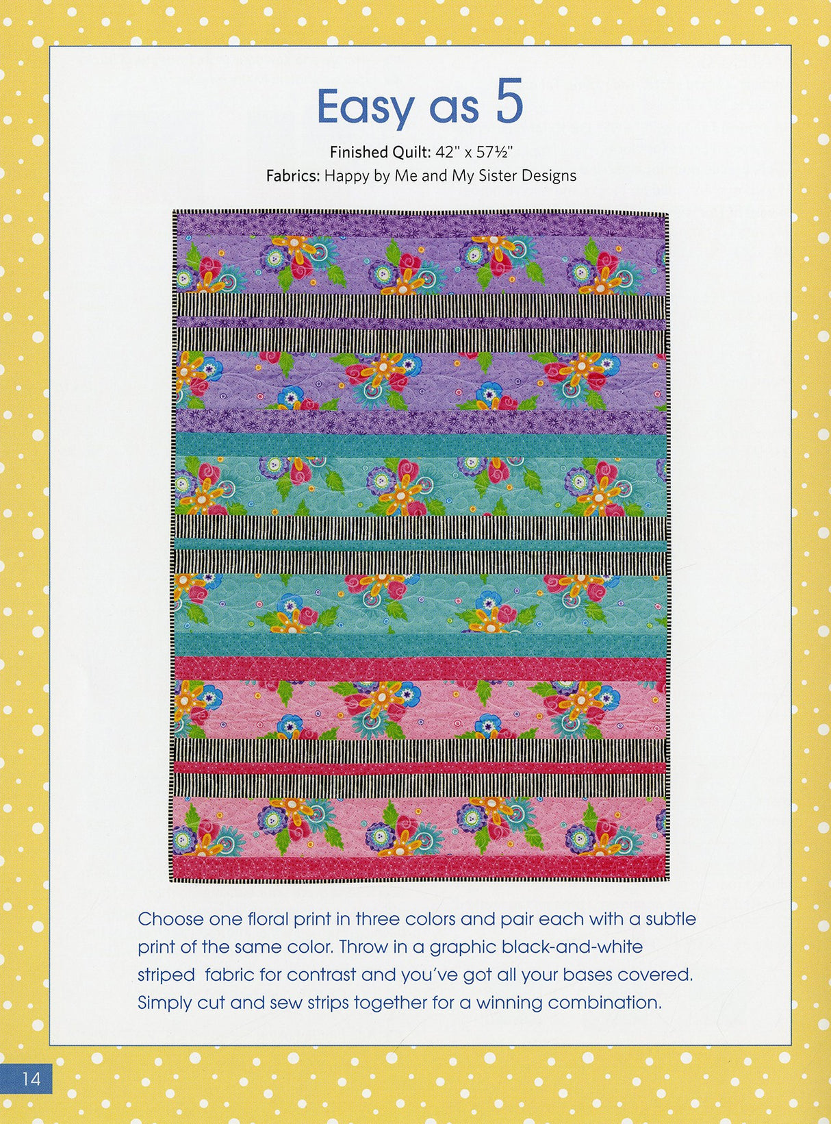 Simple Quilts From Me & My Sister Designs