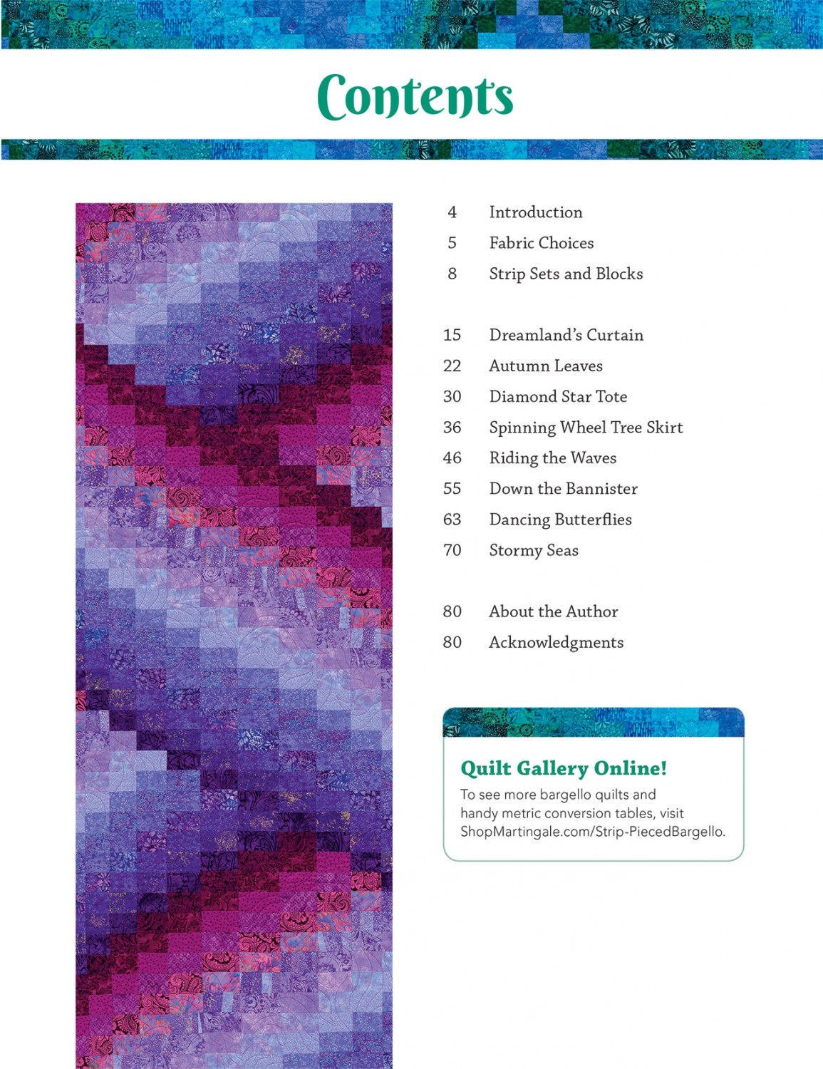Strip Pieced Bargello