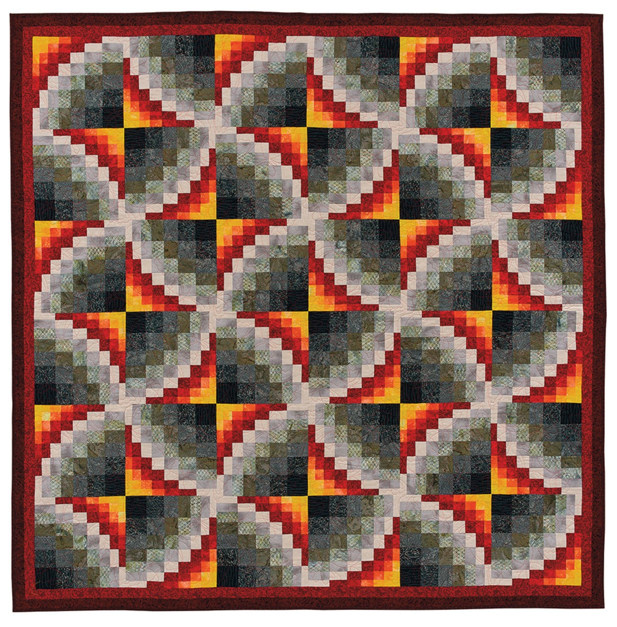 Strip Pieced Bargello