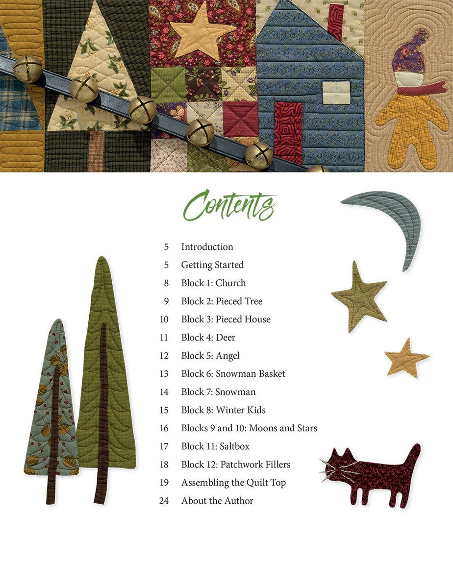 Sleigh Bells Quilters Pattern Quilting Books Patterns and Notions
