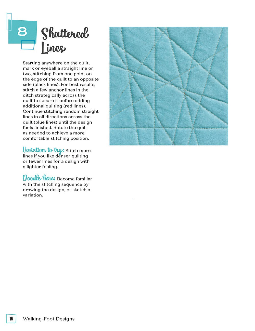 99 Machine Quilting Designs Ideas for Walking Foot & Free Motion Quilting