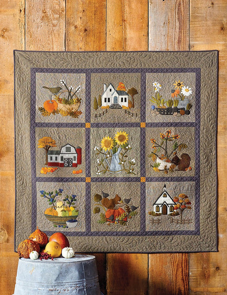 A Time For Gathering Bask In The Beauty of Autumn with A Glorious Quilt