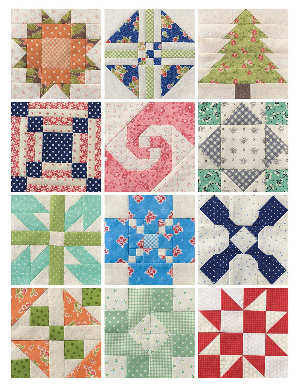 Sampler Spree 100+ Fresh and Fun Quilt Blocks
