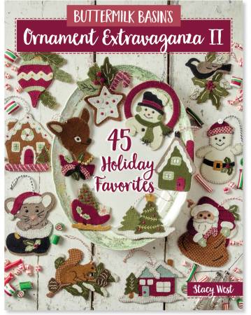 Buttermilk Basin Ornament Extravaganza II Quilt Book