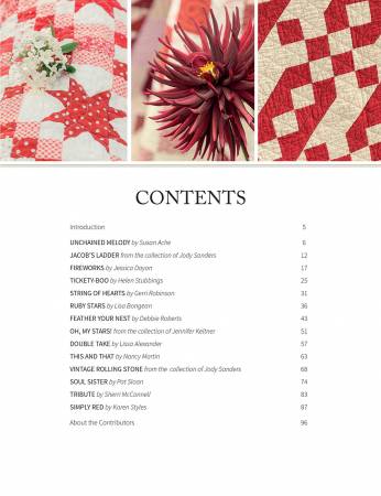Red & White Quilts II by Martingale