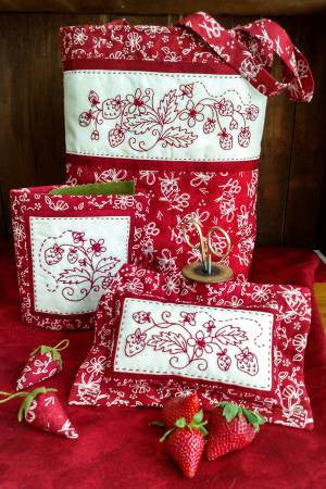 Strawberry Stitcher's Tote