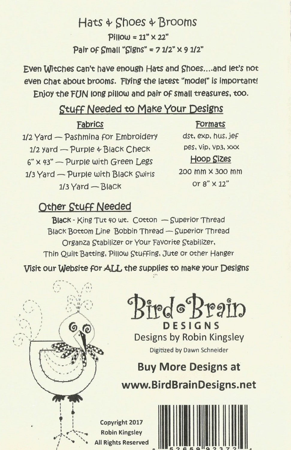 Hats & Shoes & Brooms CD