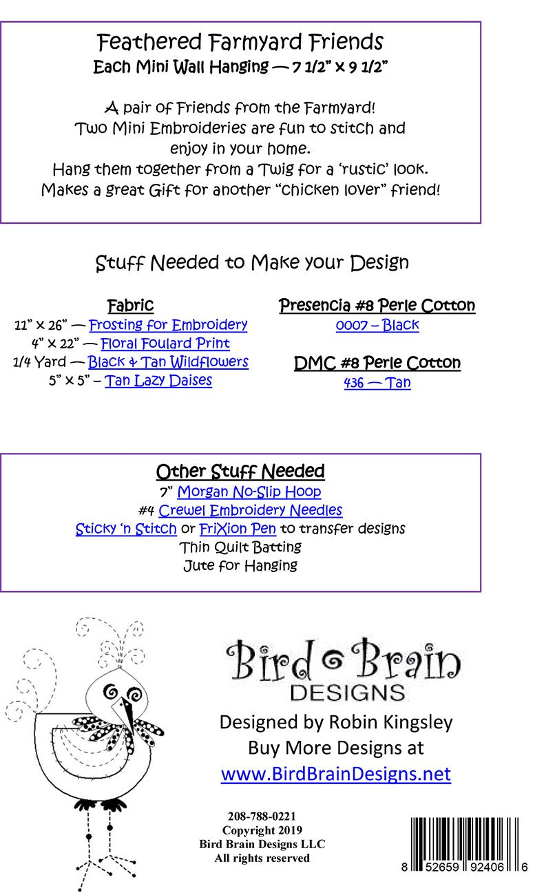 Feathered Farmyard Friends