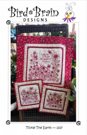 Tickle the Earth Quilt Pattern by Bird Brain Designs