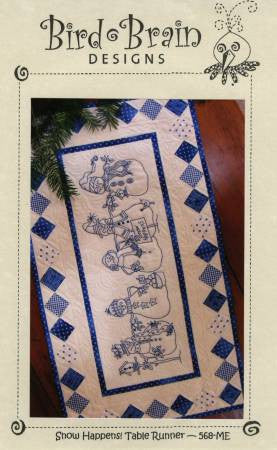 Snow Happens! Table Runner