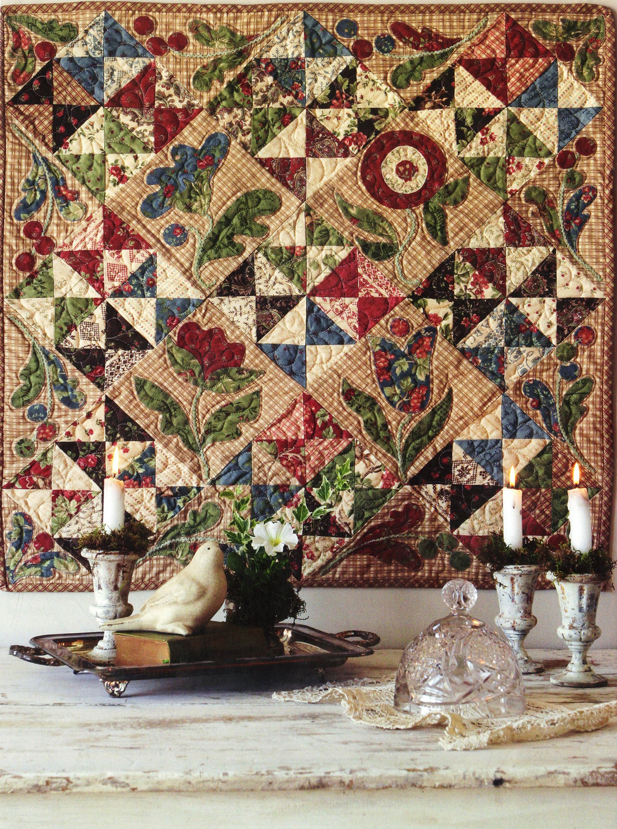 In Full Bloom Quilting Book by Blackbird Designs