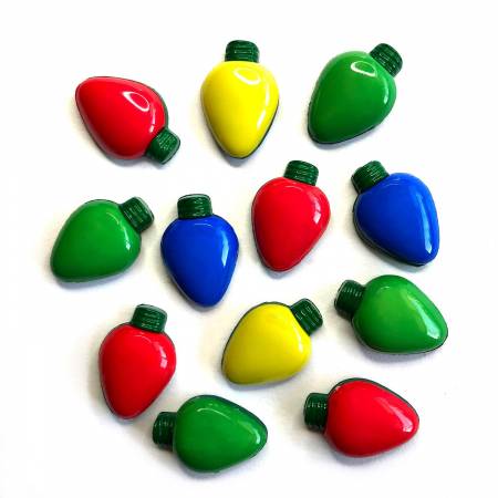Christmas Lights Buttons