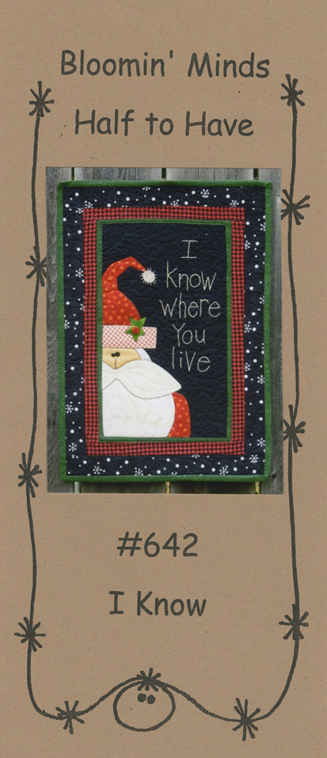 I Know Pattern by Bloomin Minds