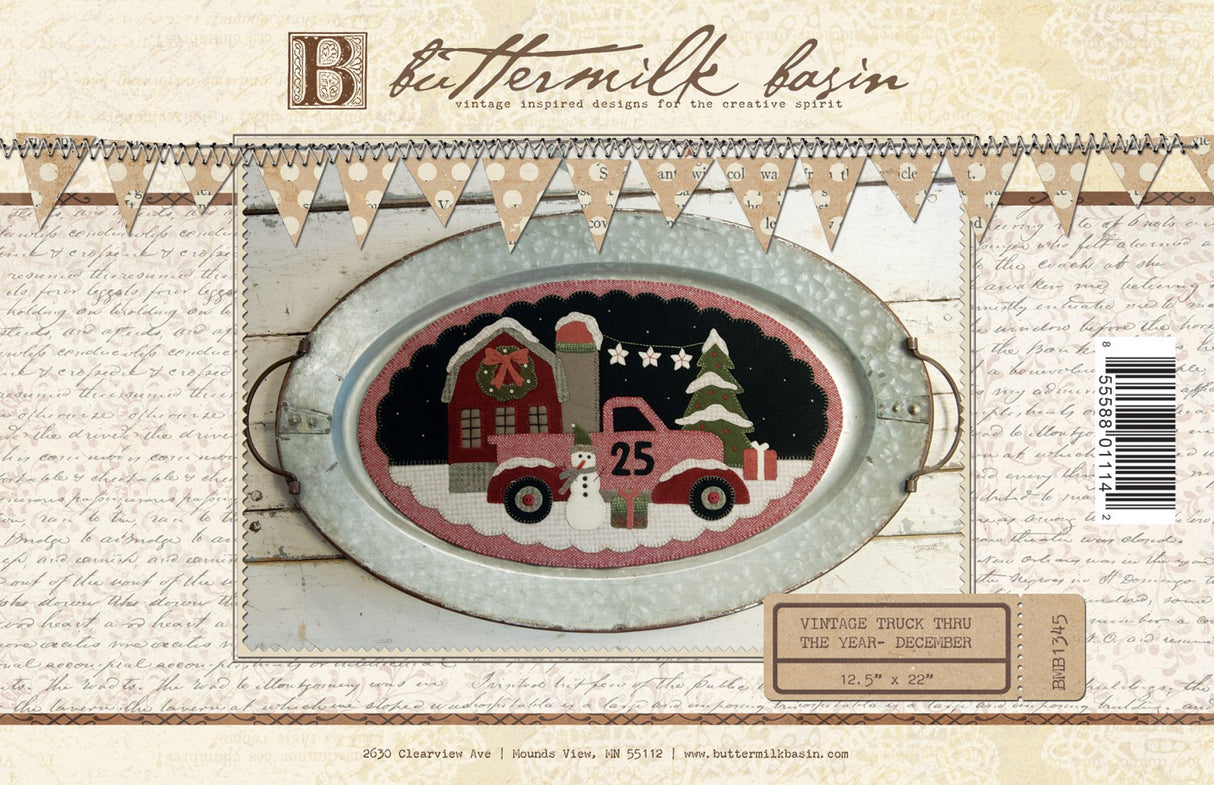 Vintage Truck Thru the Year December