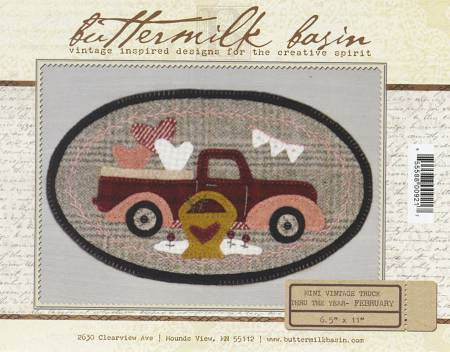 Mini Vintage Truck Thru The Year - February
