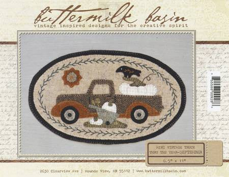 Mini Vintage Truck Thru The Year - September