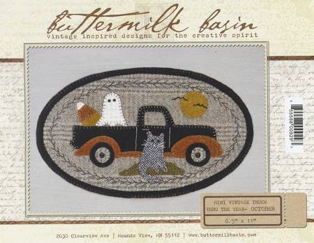 Mini Vintage Truck Thru The Year - October