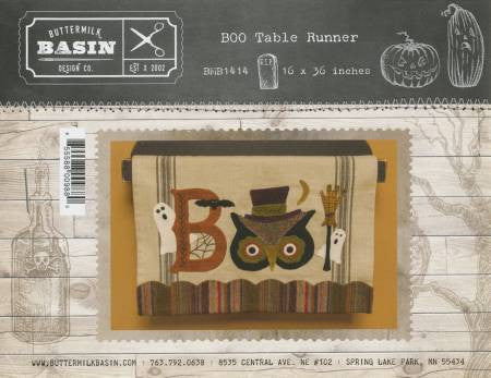BOO Table Runner