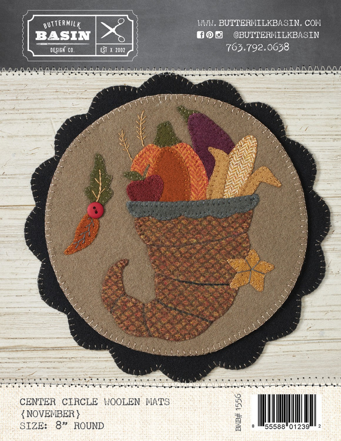 Center Circle Woolen Mats November