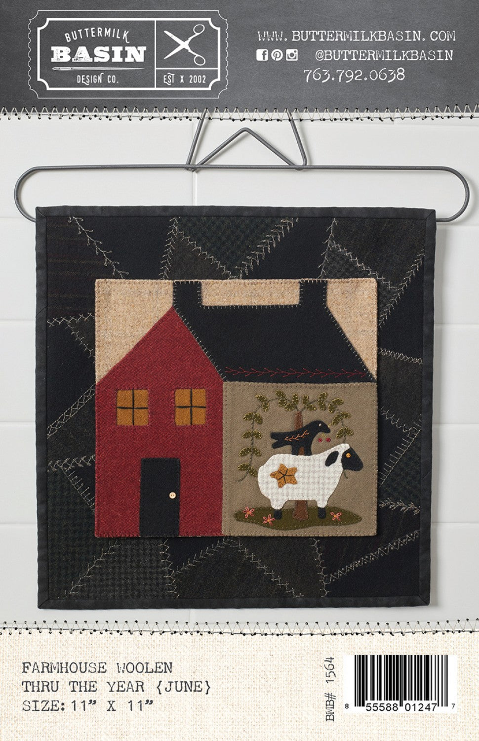 Farmhouse Woolen BOM Wool June