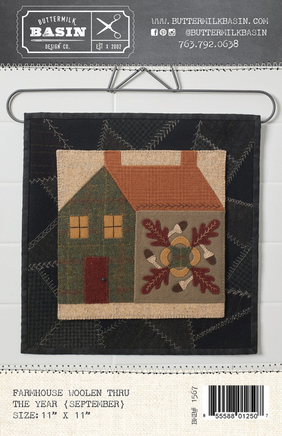 Farmhouse Woolen BOM Wool September