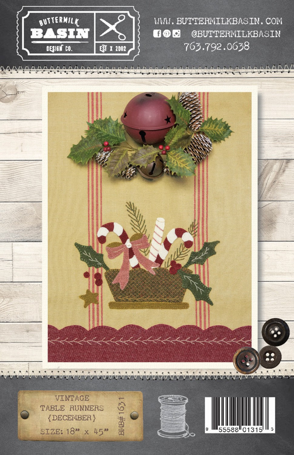 Vintage Table Runners December