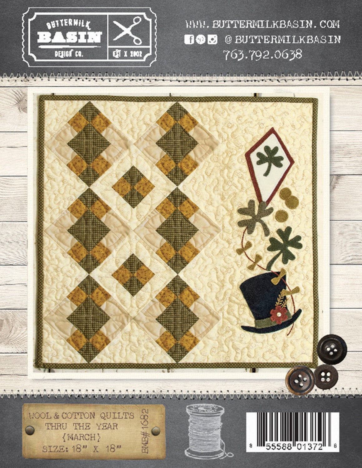 Wool & Cotton Quilts thru the Year March