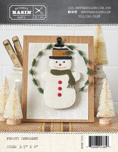 Frosty Ornament
