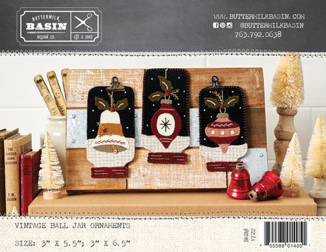 Vintage Ball Jar Ornaments