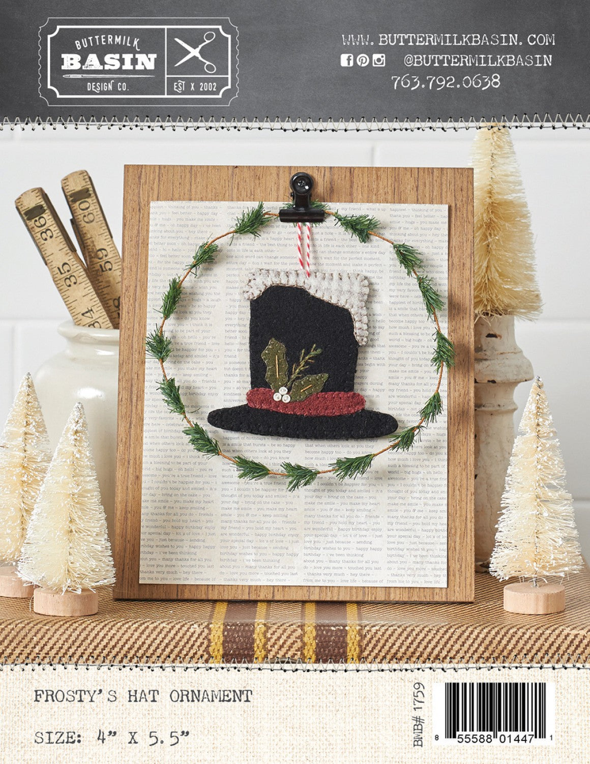 Frosty's Hat Ornament